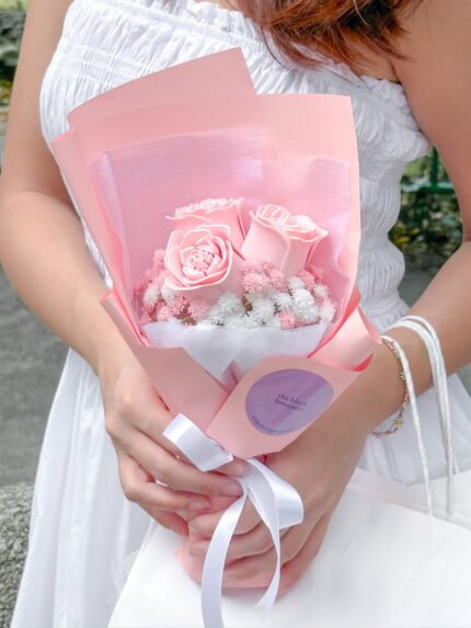 Signature Pink Rose Garden Bouquet