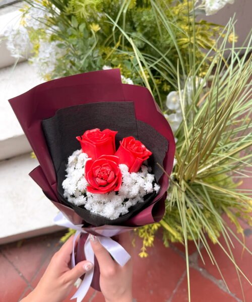 Signature Red Rose Garden Bouquet